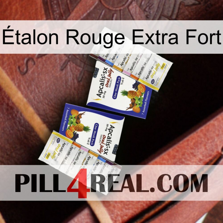 Étalon Rouge Extra Fort 12